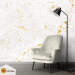 Fototapetai "Rosed and golden marble" Fototapetai | Colorbee.lt